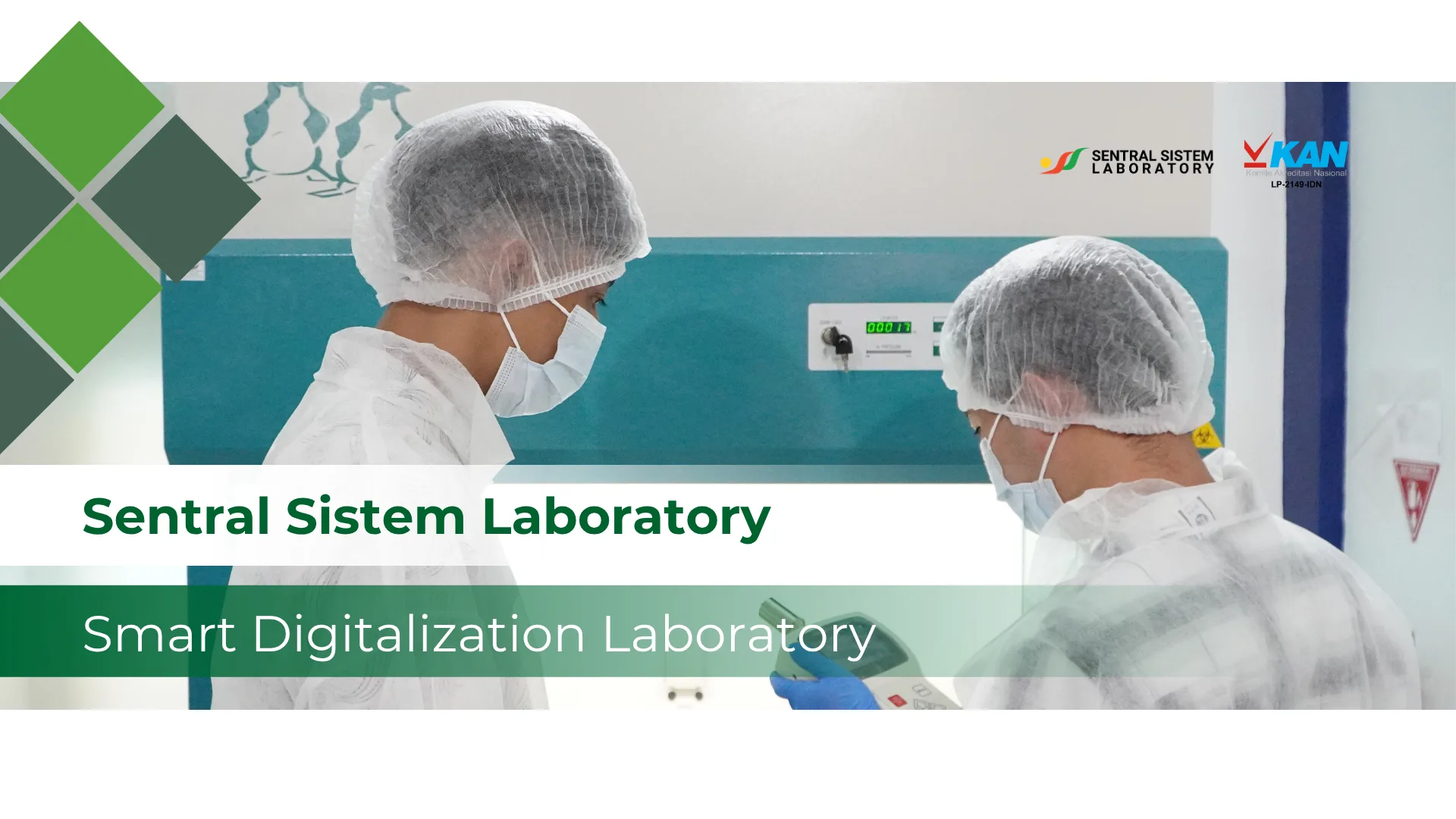 Sentral Sistem Laboratory — Smart Digitalization Laboratory